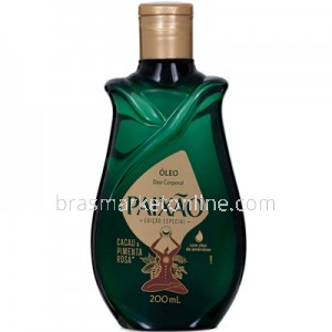 Óleo de Amêndoas Cacau e Pimenta Rosa 200ml Paixão