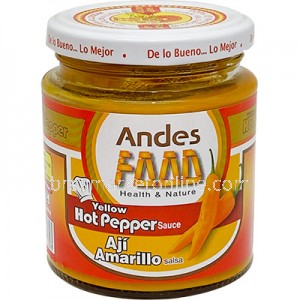 Ají Amarillo Salsa 220g Andes Foods 