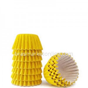 Forminha de Papel Amarela N5 200Un. Bax