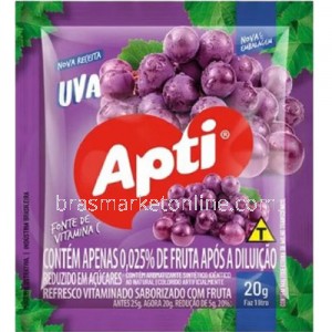 Suco em Pó de Uva 20g Apti