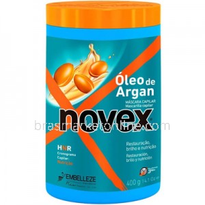 Creme de Trat. Oleo de Argan 400g Novex