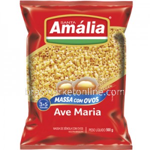 Macarrão Ave Maria 500g Santa Amália