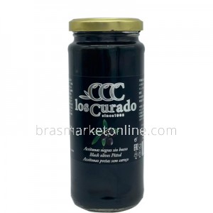 Azeitona Preta s/ Caroço 350g Los Curado