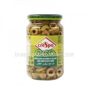 Azeitona Verde Fatiada 333g Crespo