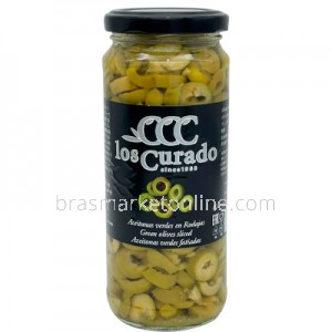 Azeitona Verde Fatiada 350g Los Curado