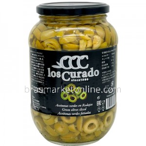 Azeitona Verde Fatiada 840g Los Curado