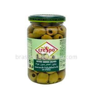 Azeitona Verde s/ Caroço 333g Crespo