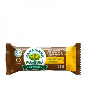 Bananinha c/ Chocolate 23g Paraibuna