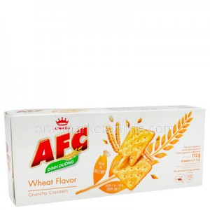 Bánh Crackers Vị Lúa Mì 172g AFC Dinh Dưỡng