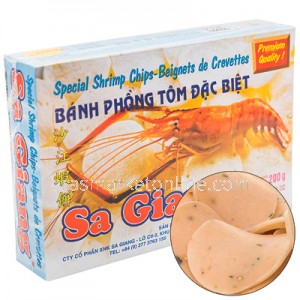 Banh Phong Tom Dac Biet 200g Sa Giang