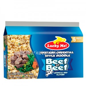 Beef na Beef Mami 6 x 55g Lucky Me!