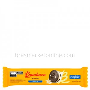 Biscoito Recheado de Baunilha 108g Bauducco VENC.05/08/2026