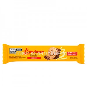 Biscoito Recheado de Chocolate 108g Bauducco