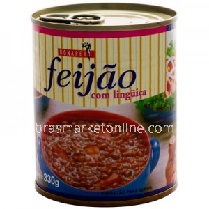 Feijão com Linguiça 330g Bonapetit