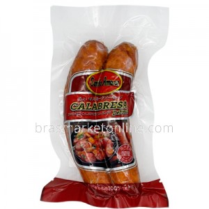 Calabresa Defumada 250g Santo Amaro