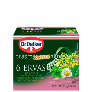 Chá de 6 Ervas 10gr Dr. Oetker