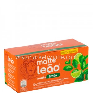 Chá Matte com Limão 25 Sachês Matte Leão