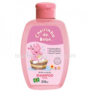 Shampoo Rosa 210ml Cheirinho de Bebê