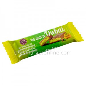 Chocolate ao Leite c/ Pistache 30g Elit Dubai