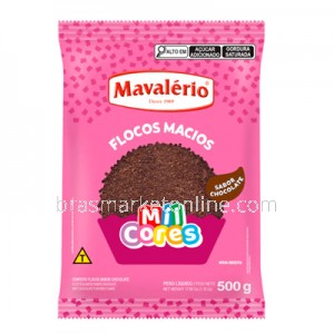 Chocolate em Flocos 500g Mil Cores