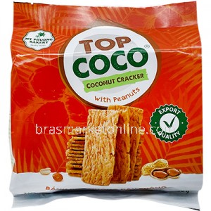 Coconut Ckacker w/ Peanuts 150g Top Coco