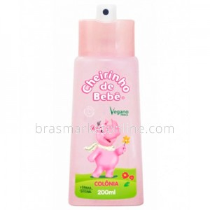 Colônia Rosa 210ml Cheirinho de Bebê