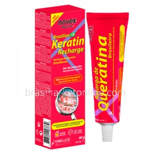 Creme de Trat. Recarga de Queratina 80g Novex