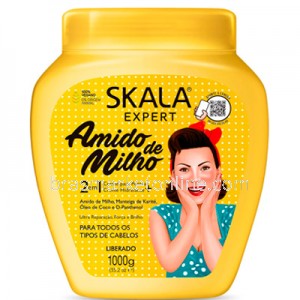 Creme p/ Pentear 2em1 + Amido de Milho 1kg Skala