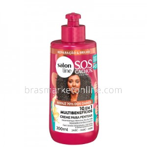 Creme p/ Pentear Cachos Poderosos 300ml Salon Line