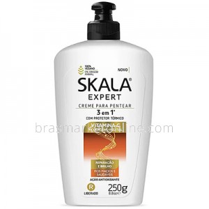 Creme p/ Pentear Vitamina C+ Colageno Veg. 250g Skala