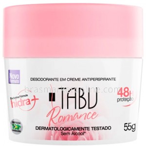 Desodorante em Creme Romance 55g Tabu