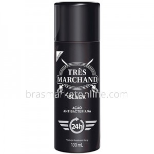 Desodorante Spray Black 100ml Tres Marchand