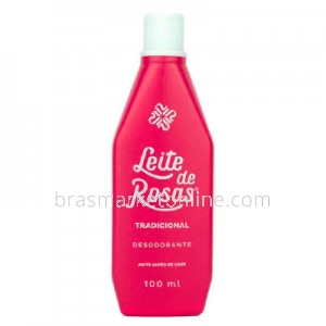 Desodorante Tradicional 100ml Leite de Rosas