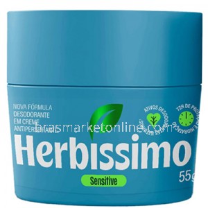 Desodorante em Creme Sensitive 55g Herbissimo