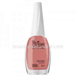 Esmalte Cremoso Chic Bege 8ml Colorama