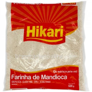 Farinha de Mandioca Crua 500g Hikari