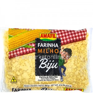 Farinha de Milho Amarela Biju 500g Amafil  