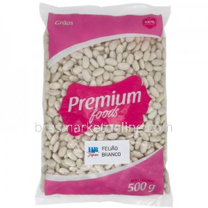 Feijão Branco 500g Premium Foods