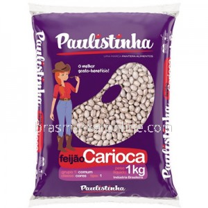 Feijao Carioca 1kg Paulistinha 