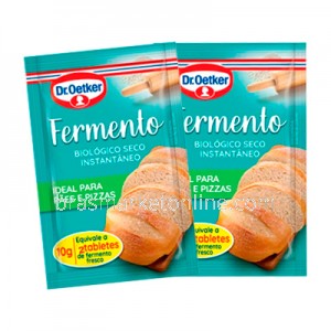 Fermento em Pó p/ Pão 10gx2 Dr. Oetker