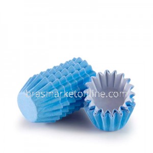 Forminha de Papel Azul Nª6 200Uni. Azul Bax