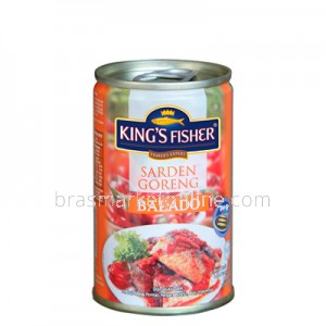 Fried Sardines Balado 155g King's Fisher