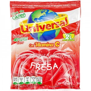 Gelatina Fresa (Morango) 150g Universal