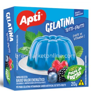 Gelatina Tutti-Frutti 20g Apti