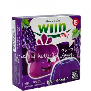 Gelatina Uva 25g Wiin