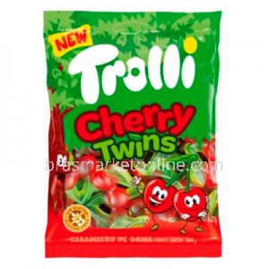 Goma de Cherry Twins 100g Trolli