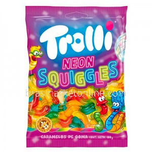 Goma Neon Squiggles 100g Trolli
