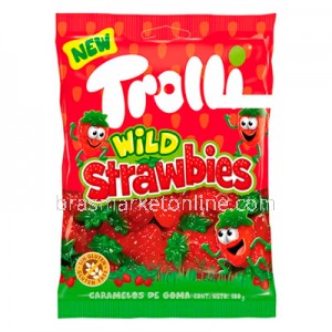 Goma Wild Strawbies 100g Trolli