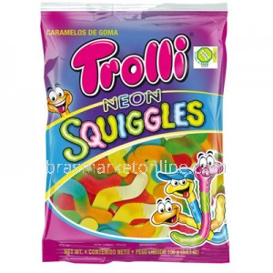 Goma Neon Squiggles 100g Trolli