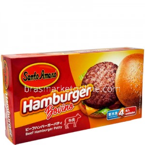 Hamburguer Carne Bovina 440g Santo Amaro